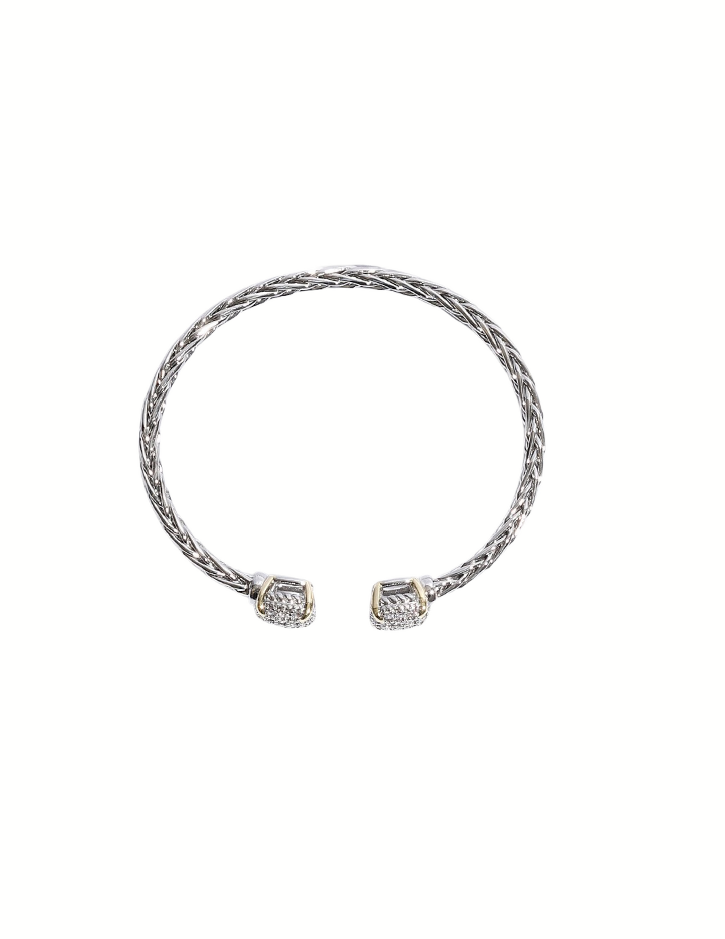 CZ Square Style Bracelet