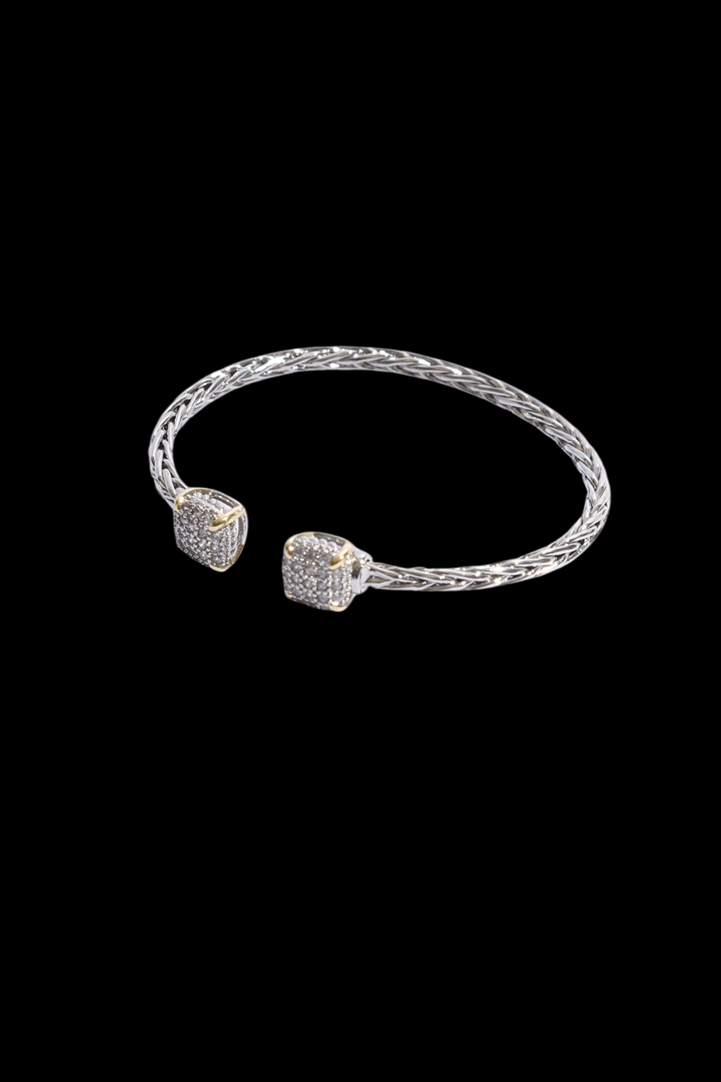 CZ Square Style Bracelet