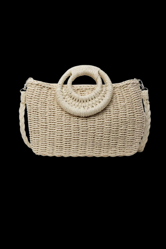 Fashion Straw Bag | BEIGE